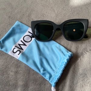 Toms Women’s Black Matte Sunglasses